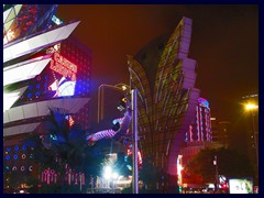 Grand Lisboa's impressive neon signs.